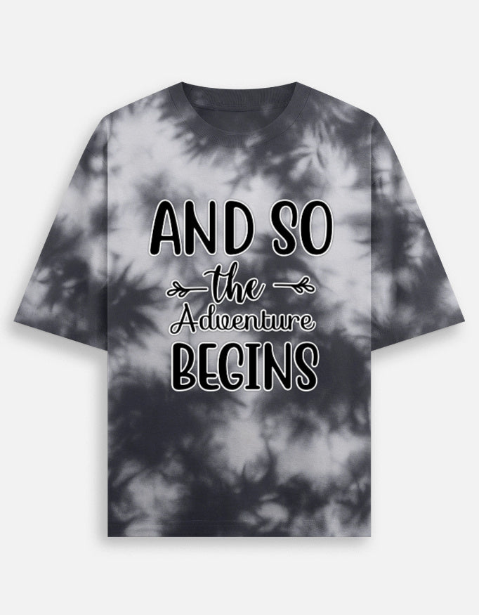 Unisex Tie Dye Oversized T-Shirt