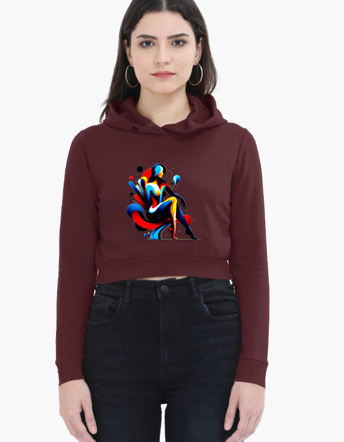 Female Cropped Hoodie
