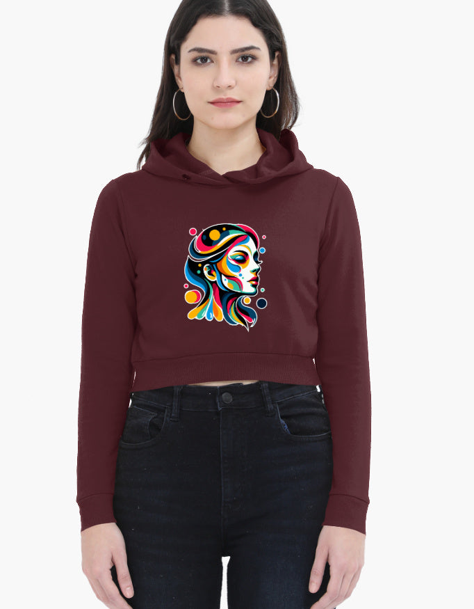 Female Cropped Hoodie
