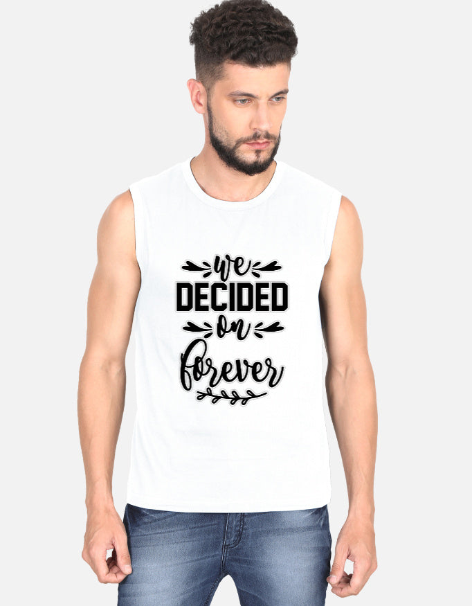  Men's Sleeveless T-Shirt