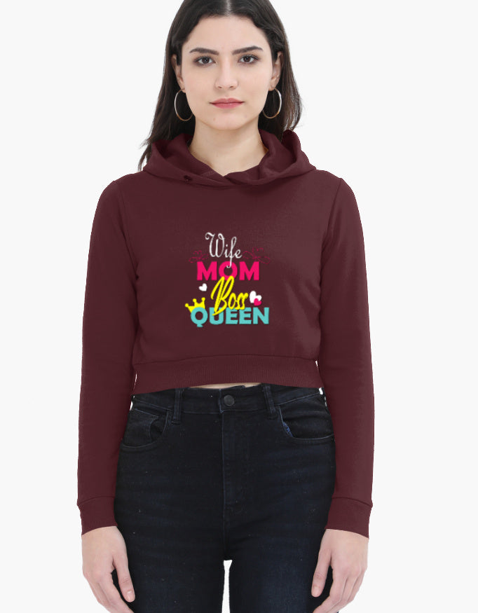 Female Cropped Hoodie